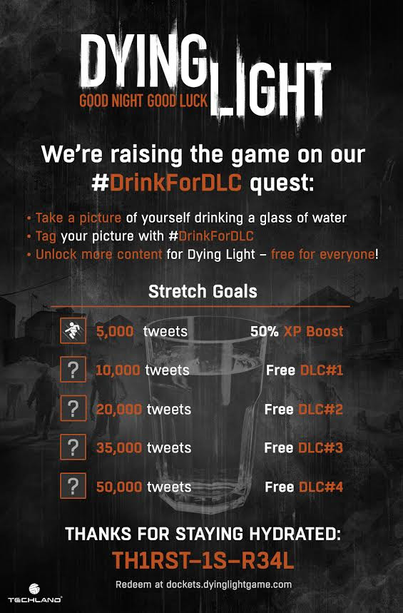 docets dying light codes